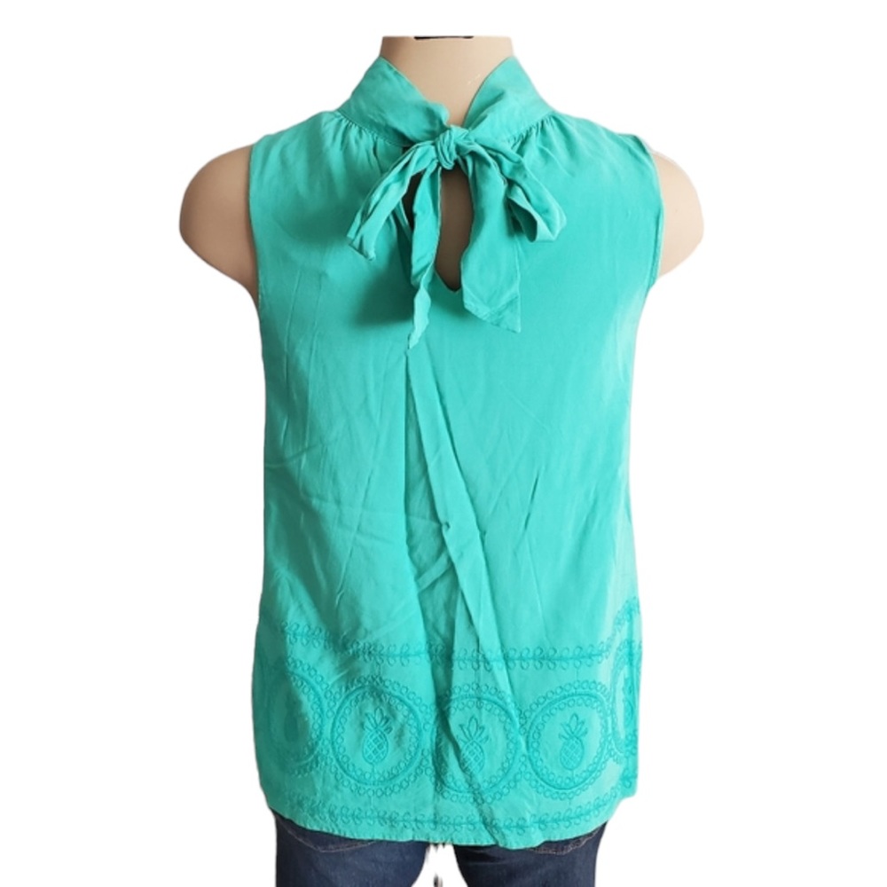 CROWN & IVY - Cayo Coco Women’s‎ Tank Top/Blouse - Picture 3 of 10